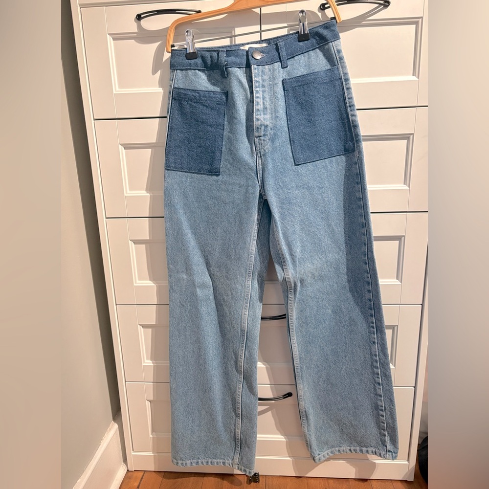 Two-Tone JUST Denim Jeans